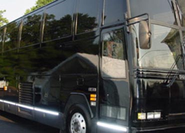 VIP Limo Bus in NJ & NYC for 55 Passengers