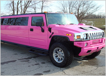 SUV Pink Hummer Limo