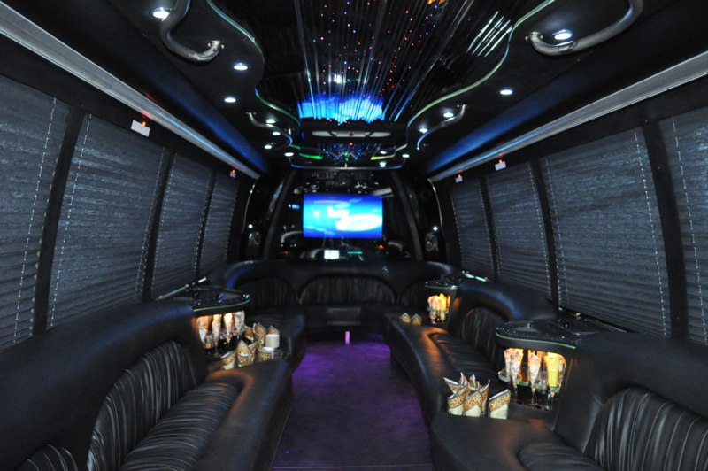 US Bargain Limo Party Bus 28 Pax