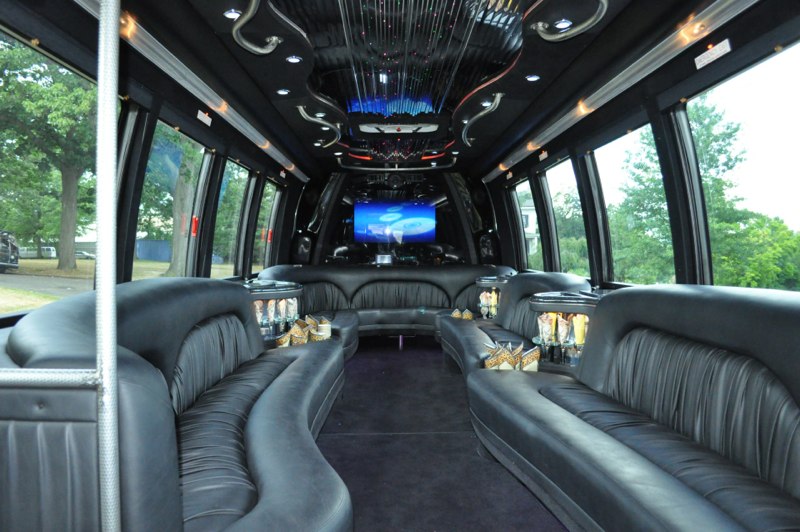 Interior design of Party Bus 28 Pax